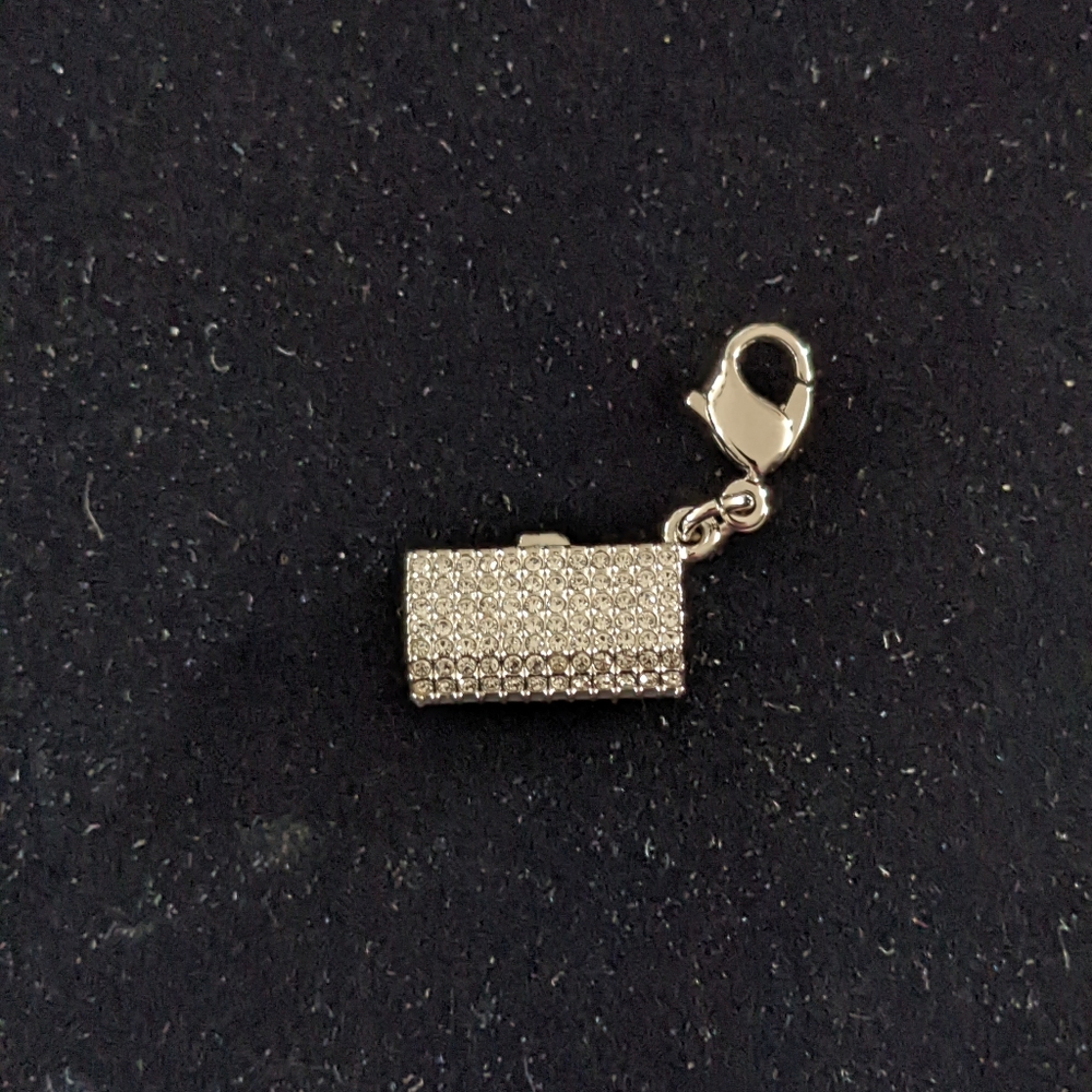 Swarovski clutch charm